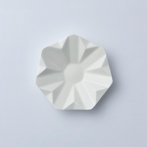 이영아 눈꽃 접시 화이트 (15cm)